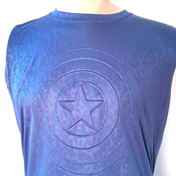 Captain America Muscle T Shirt - Picture 5 of 17